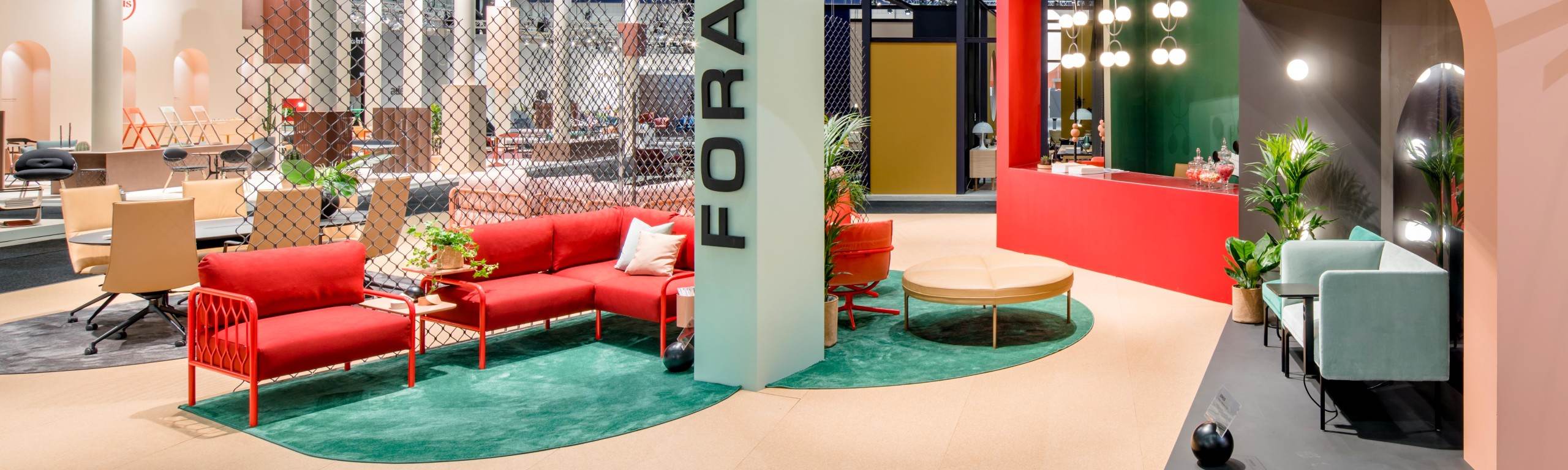 LINK arkitektur, Fora Form at Stockholm Furniture & Light Fair 2018